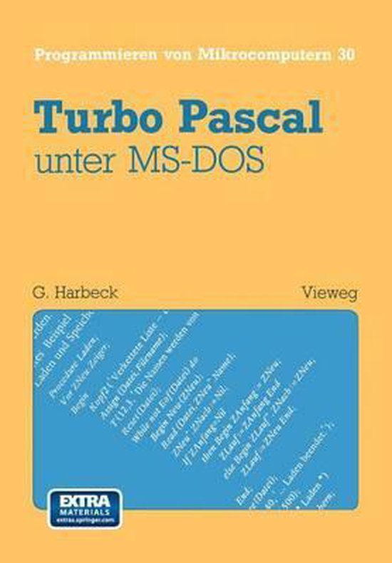 Turbo Pascal Unter Ms-dos - cover