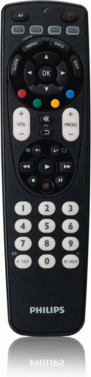 Philips SRP4004 - Universele afstandsbediening - Zwart | bol.com