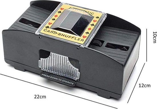 Pegasi kaartenschudmachine 2 decks kopen? Slechts € 12,95