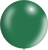 Donkergroene Reuze Ballon Metallic 60cm