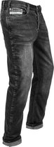 JOHN DOE DENIM BLACK USED KEVLAR JEANS-36/36 - Maat - Broek