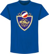 Joegoslavië Logo T-Shirt - Blauw - XXXXL