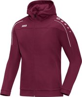 Jako - Hooded Jacket Classico - Jas met kap Classico - L - Rood