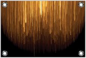 Tuinposter –Regen van Licht– 120x80 Foto op Tuinposter (wanddecoratie voor buiten en binnen)