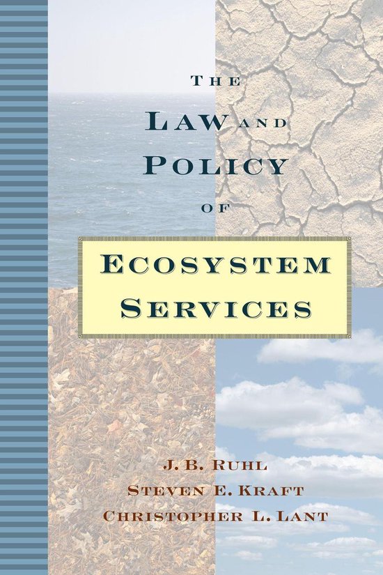 The Law and Policy of Ecosystem Services - cover
