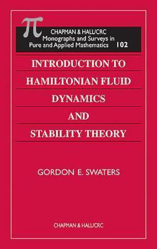 Introduction to Hamiltonian Fluid Dynamics and Stability The ... - cover