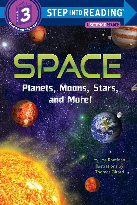 Boek cover Space: Planets, Moons, Stars, and More! van Joe Rhatigan (Onbekend)