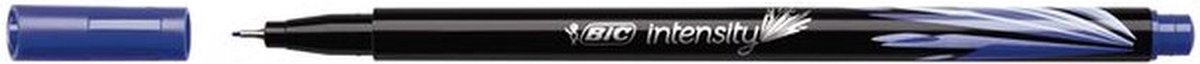 Fineliner bic intensity f blauw | 12 stuks