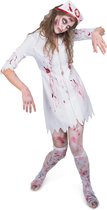 Karnival Costumes Kostuum Zombie Verpleegster Kostuum Dames Halloween Carnavalskleding Dames Carnaval - Polyester - Maat L - 2-Delig Jurk/Hoed