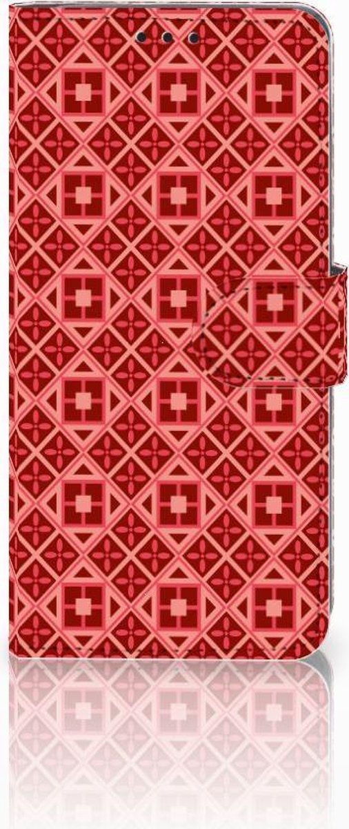 Huawei P30 Pro Telefoon Hoesje Batik Rood