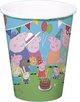 Peppa Pig Bekers 250ml 8 stuks