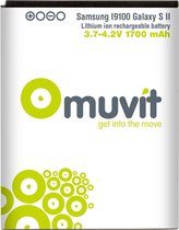 Muvit accu voor Samsung I9100 Galaxy S2 (1700mAh) (MUBAT0014)