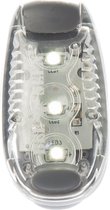 Bee Seen - Verlichting  - Led Clip Light - WIT - LED  - one size - Hardlopen - Jogging - Hardloop verlichting - Hardloop lampje - Veiligheid - Hond