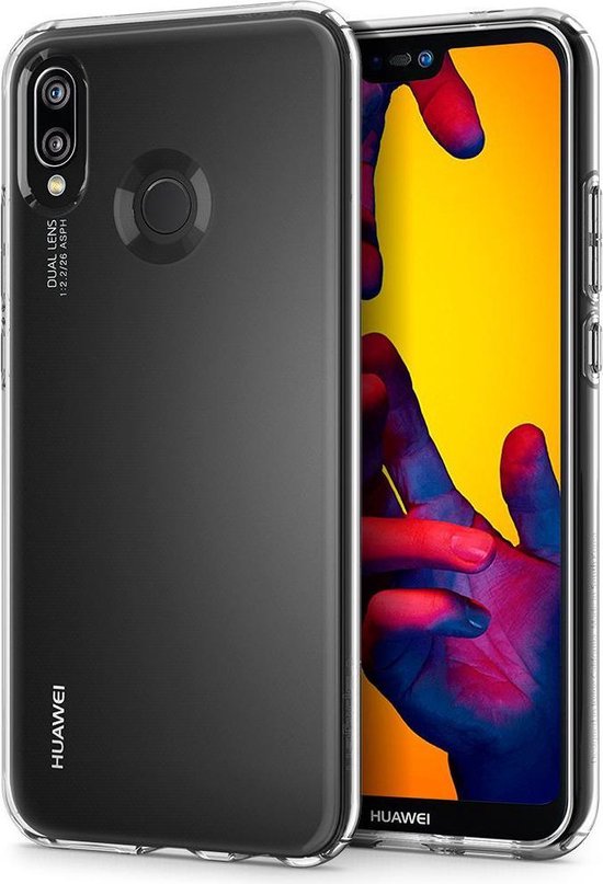 bal Boos worden vrijgesteld Huawei P20 Lite hoesje siliconen case hoes hoesjes cover transparant | bol .com