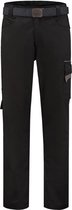 Workman Utility Pants - 4065 zwart / grijs - Maat 62