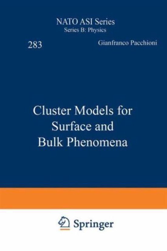Cluster Models for Surface and Bulk Phenomena - cover