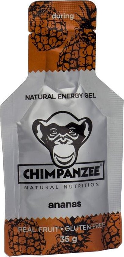 Chimpanzee Gel Energy Ananas 35 gr Doos a 25 stuks | bol.com