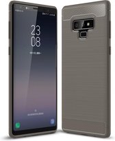 Armor Brushed TPU Samsung Galaxy Note 9 Hoesje - Grijs