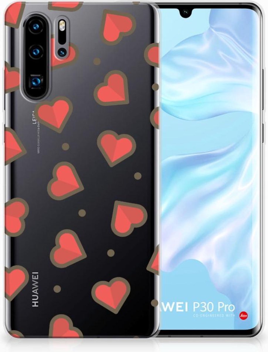Huawei P30 Pro TPU bumper Hearts