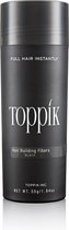 Toppik Hair Building Fibers Zwart - 55 gram - Cosmetische Haarverdikker - Verbergt haaruitval - Direct voller haar