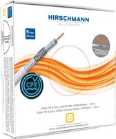 HIRSCHMANN - KOKA TRI 6 B2ca 100m - Coaxkabel Voor Binnen - 298799700
