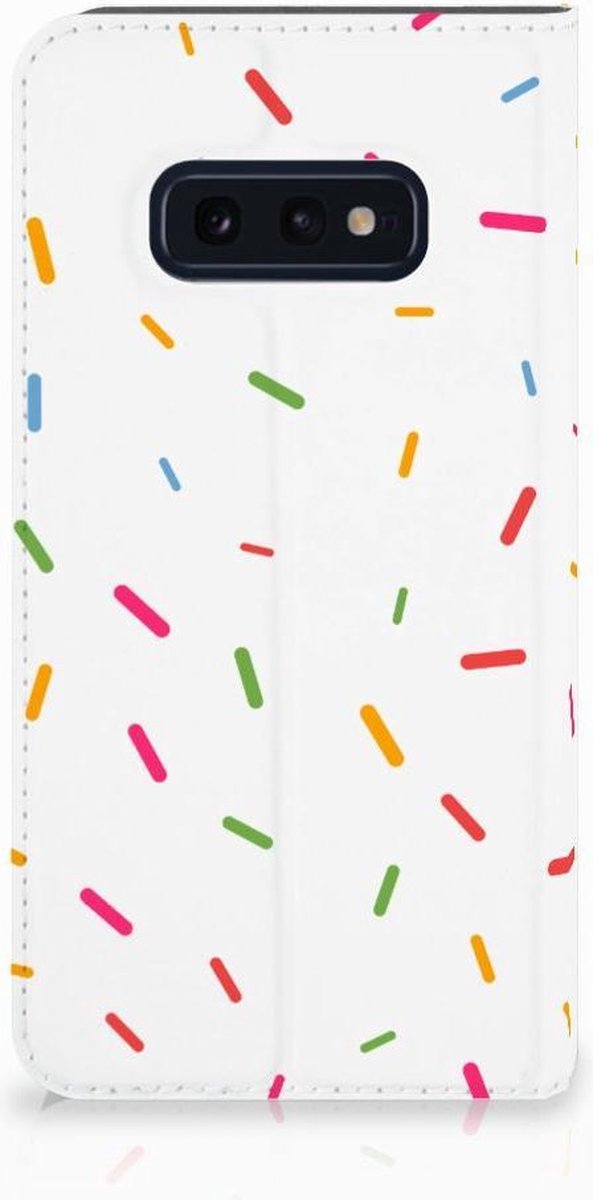 Samsung Galaxy S10e Flip Style Cover Donut Roze