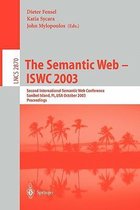 The Semantic Web - ISWC 2003