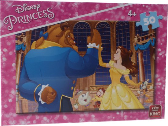 King Legpuzzel Disney Princess Belle En Het Beest 50 Stukjes | bol.com
