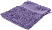 Arowell Washand Washandje 21 x 16 cm - 500 Gram - Lichtviolet - 3 stuks