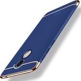 MOFi For Huawei Enjoy 7 Plus Three - paragraph Shield Full Coverage beschermings hoesje Back Cover (blauw)