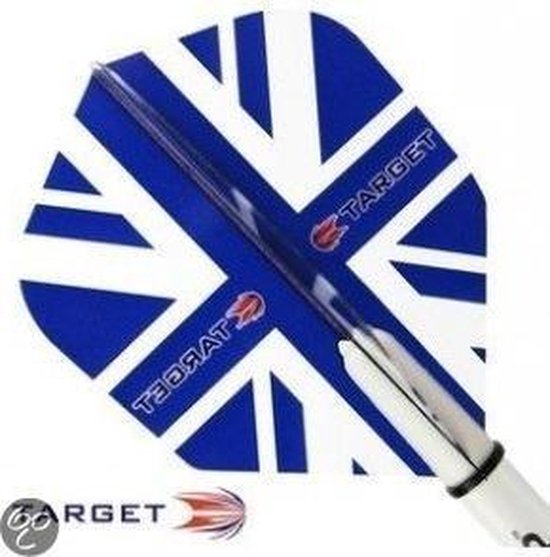 Target Vision Blue Union Jack Dart Flights