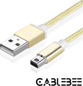Cablebee USB lader voor Nintendo 2DS / 3DS / DSi - gold