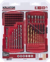 Kreator KRT064921 Set de forets - avec 82 accessoires