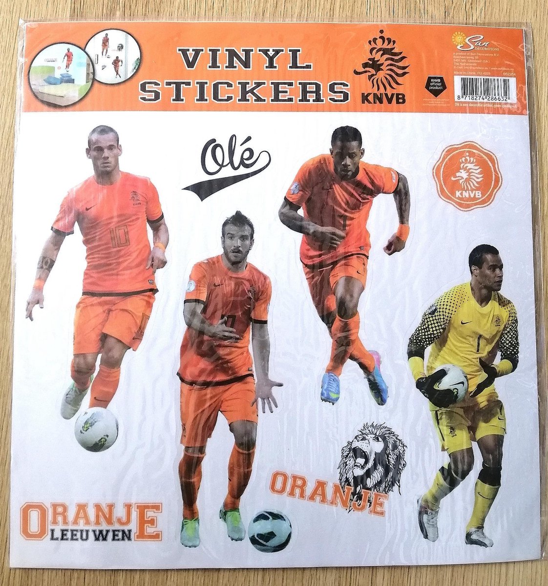 Knvb Oranje Leeuw 2 Decal Sticker