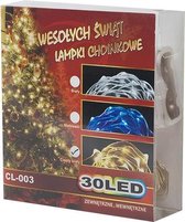 Premium Feest- Kerstverlichting 30 LED - Warm Wit