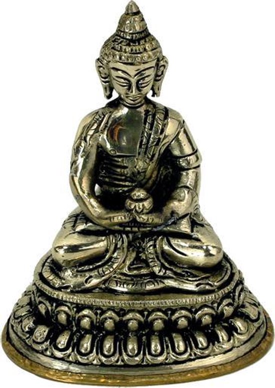 Minibeeldje Boeddha Amithaba - 10 cm - 330 g