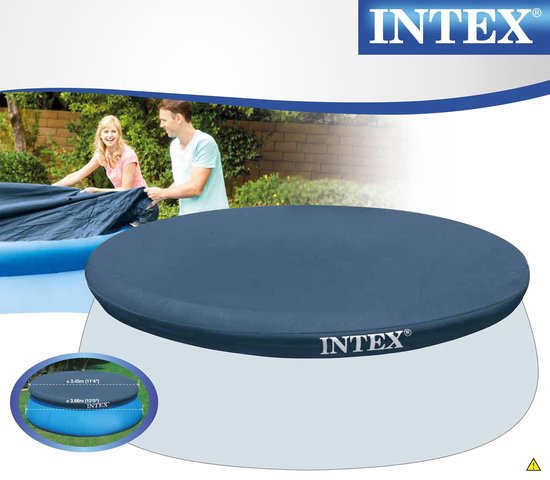 Intex Easy Set Zwembad Afdekzeil 366cm