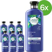 Herbal Essences pure:renew Revitalise Conditioner - Micellair Water & Blauwe Gember - Voordeelverpakking - 6x400ml
