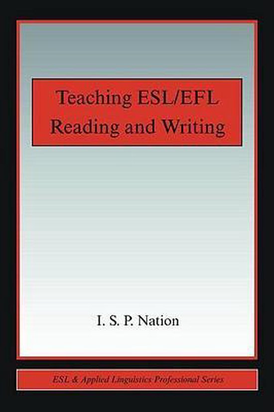 Teaching ESL/EFL Reading and Writing - cover