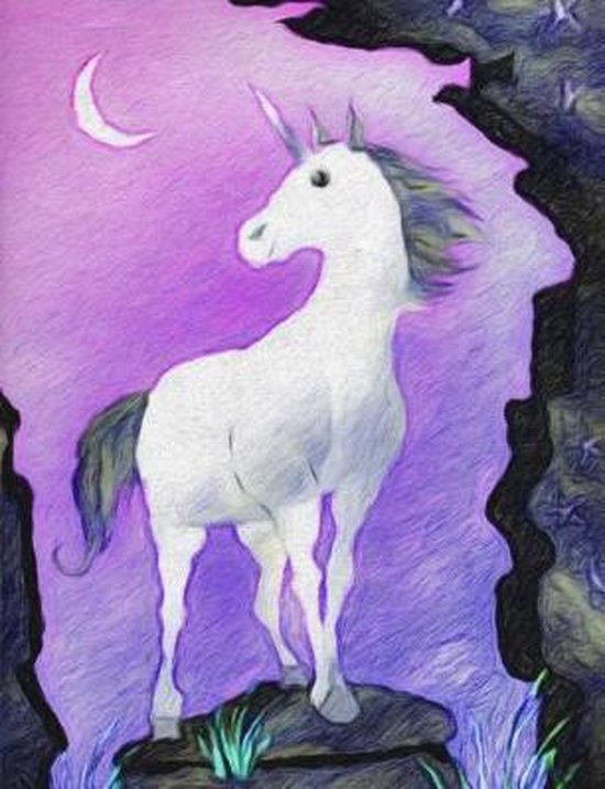 Unicorn Composition Book 9781723487408 Jouvay Journals Boeken