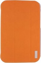 Rock Elegant Side Flip Case Orange Samsung Note 8.0 N5100
