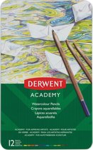 Derwent Academy kleurpotlood 12 stuk(s) Multi kleuren