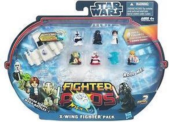 Slecht Kust Overleving Star Wars - Fighter Pods 8 figure Pack Assortment (discontinued) (38582)  /Toys | bol.com