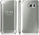 Clear View Cover Set voor Samsung Galaxy S7 Edge _ Zilver