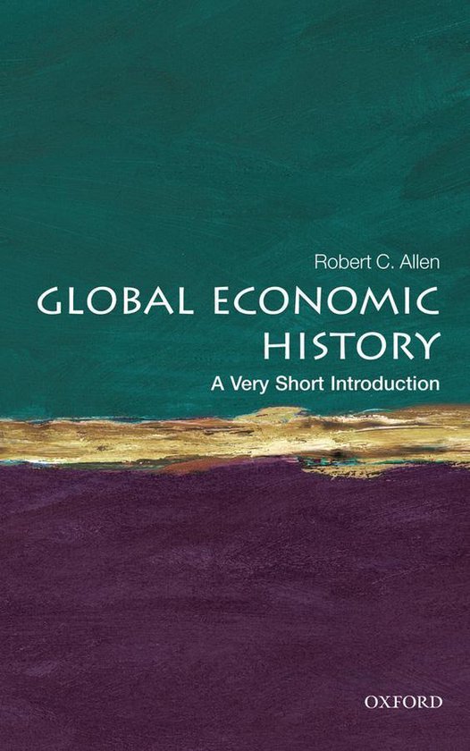 Very Short Introductions - Global Economic History - cover