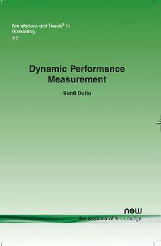 Dynamic Performance Measurement | 9781601981660 | Sunil Dutta | Boeken ...