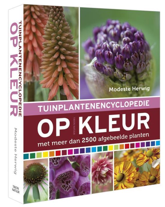 Tuinplantenencyclopedie op kleur