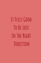 It Feels Good to Be Lost in the Right Direction