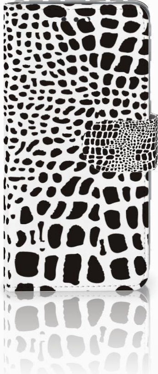 Nokia 3.1 (2018) Telefoonhoesje met Pasjes Slangenprint