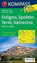 Kompass WK2473 Foligno, Spoleto, Terni, Valnerina